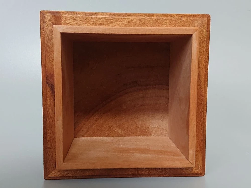 Jubako Bento Box Japanese Solid wood joiner antique tamamoto cover