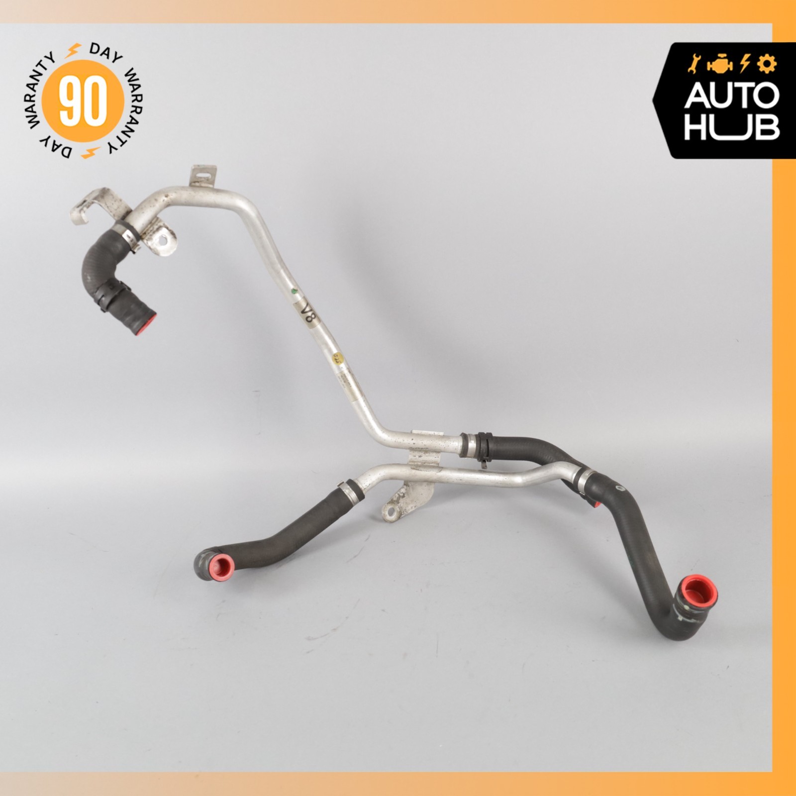 13-15 Bentley Continental GT GTC 4.0L V8 Coolant Water Hose Pipe OEM 73k