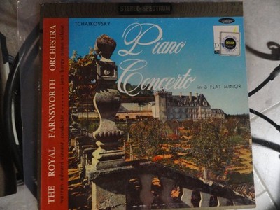 VINYL RECORD LP B TCHAIKOVSKY PIANO CONCERTO IN B FLAT MINOR JEAN BARGY SS-34