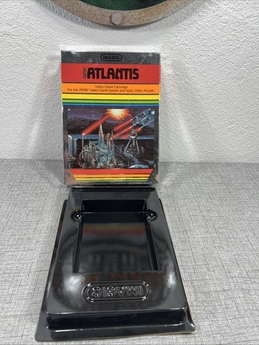 Atlantis (Atari 2600, 1982) BOX AND TRAY ONLY NO GAME NO MANUAL
