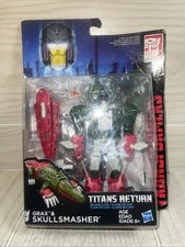 Transformers Generations - Titans Return - Grax and Skullsmasher Headmaster Fig