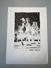 Andreas FOERSTER Carton Bonne Année 1996 - 50 ans Lombard - 21x29,5cm