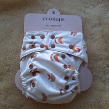 EcoNaps 1 MCN Modern Cloth Nappies Diaper New Desert Wind Print OSFM One Size