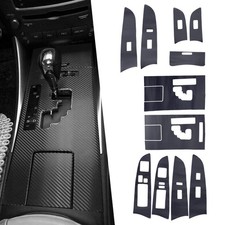 Intérieur Décoration Autocollant Kit 3D Noir pour Lexus IS250 300 350 2006-12