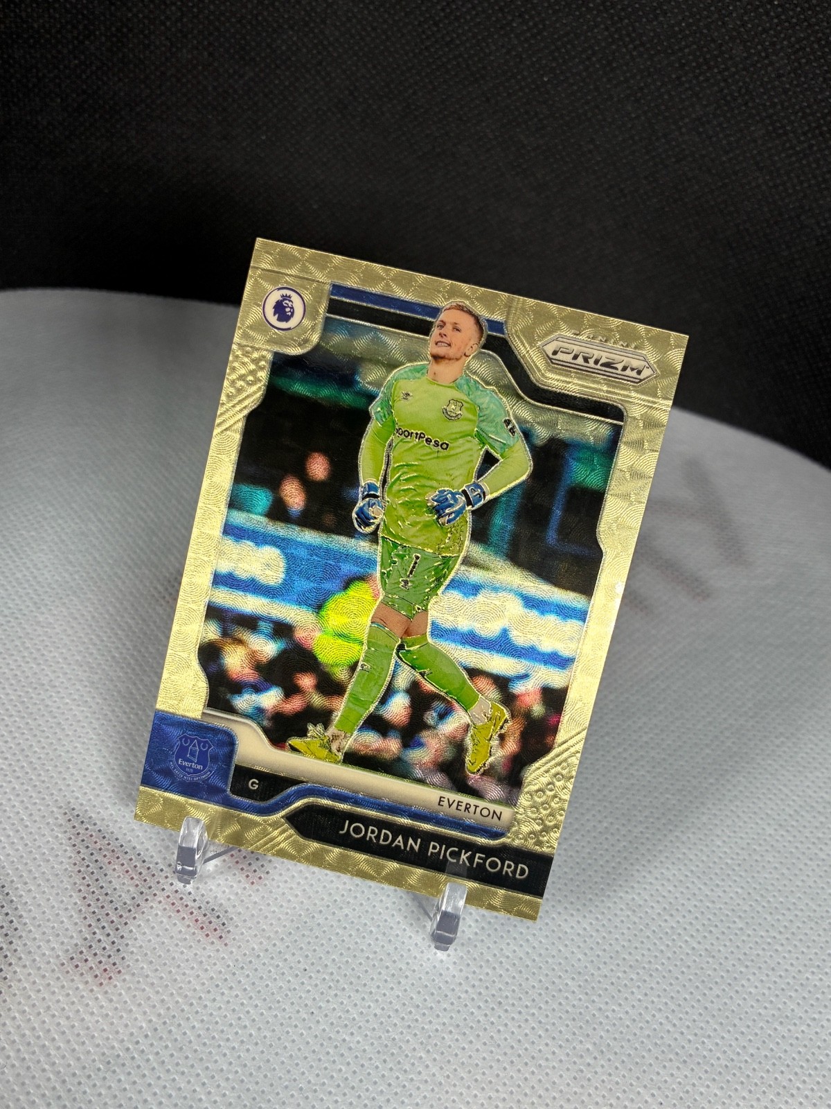 Jordan Pickford GOLD POWER SSP #3/5 Panini 2019-20 English Premier League Prizm view 8