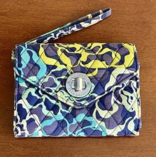 Vera Bradley Katalina Blues Your Turn Smartphone Wristlet Wallet