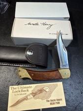 Schrade LB-7 USA Knife With Sheath And Original Box 