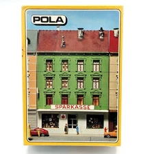 Pola N Scale Sealed Sparkasse Savings Bank Model Building Kit West Germany New