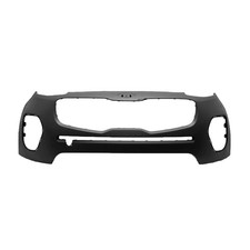 New CAPA Unpainted Front Bumper Cover Replaces 86510D9000 For FWD Models