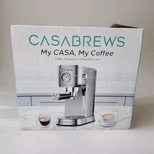 NEW Casabrews CM5418 Espresso Machine 2-Bar Stainless Steel
