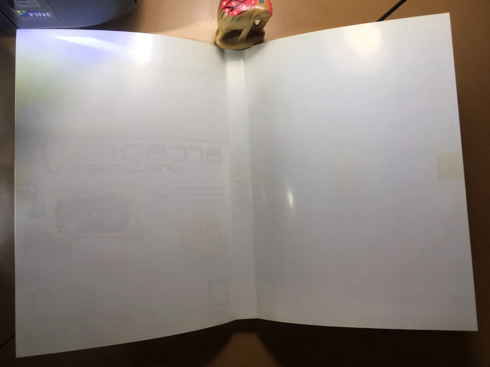 Arcade Unplugged Vol.1  XBOX 360 Cover Insert / Manual / Promo Leaflets - Image 3 of 4