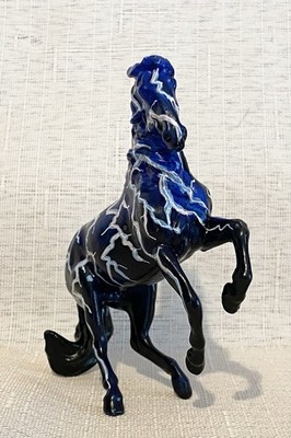 Custom Breyer Stablemate Alborozo Lightning Horse Hand Painted OOAK