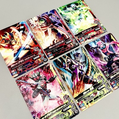Bandai Kamen Rider Trading Card Anime Manga Gotchard Gasha DX Vintage Carddass
