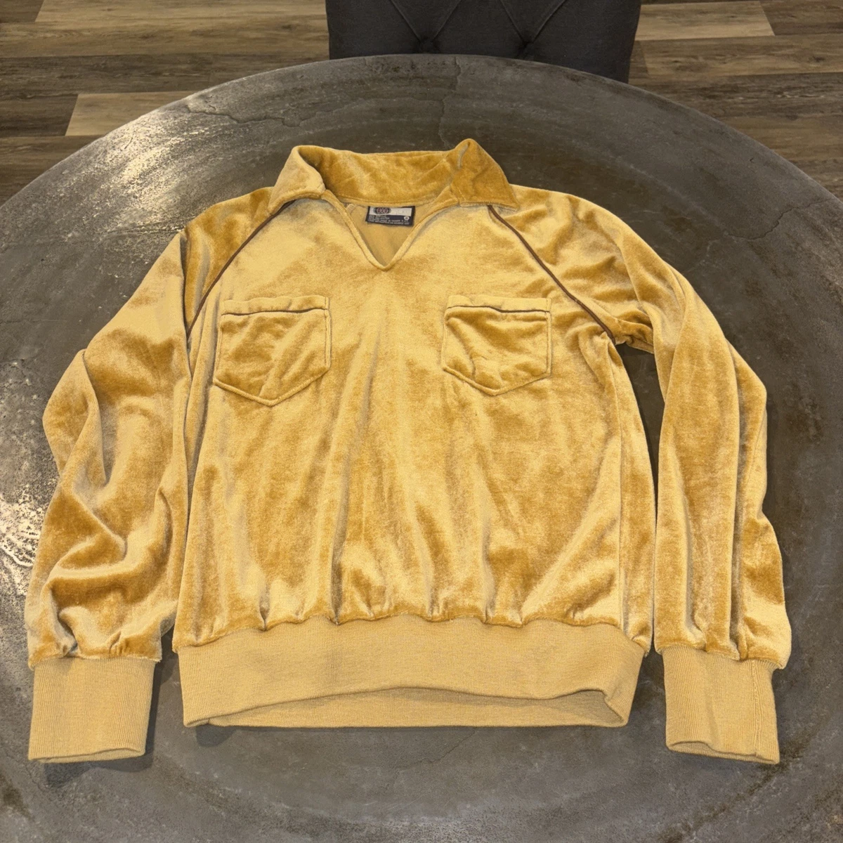 Velour Polo, Rugby Vintage Casual Shirts for Men for sale | eBay