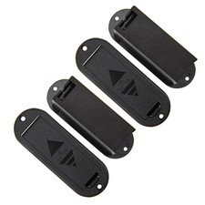 4Pcs Yootones Guitar Pickup Battery Box 9V Battery Cover Holder Case Compatible