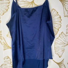 Satin Cami, Adjustable Straps. Vintage