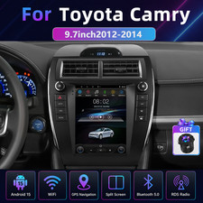 For 2012-2014 Toyota Camry Radio Car Apple Carplay Android Gps Navigation 32gb