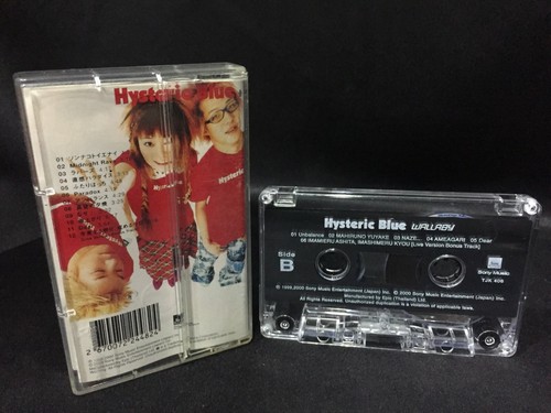 Hysteric Blue Wallaby Cassette Tape (Sony Records 2000) J-POP ヒステリック・ブルー - Picture 2 of 3