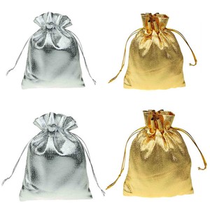 small silk drawstring bags