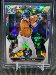 2023 Bowman Chrome Atomic Refractor Ryan Clifford Houston Astros BCP-10