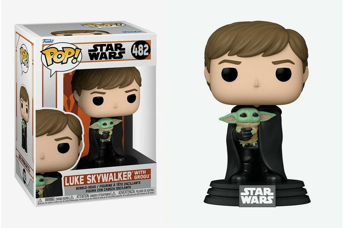 Funko Pop! Star Wars: Mandalorian- Luke with Child 482 58290 s17