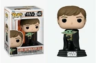 Funko Pop! Star Wars: Mandalorian- Luke with Child 482 58290 s17 WH. In stock