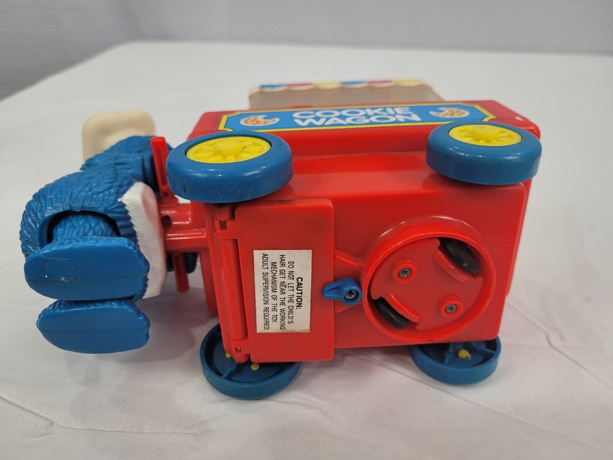 Sesame Street Cookie Wagon Tested and Working ILLCO Toy Co