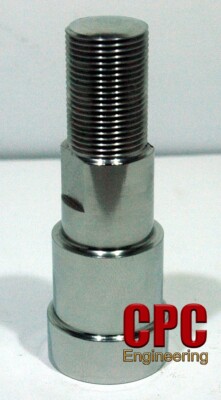 BSA 42-6325 Hinterrad Attrappe Spindel Stumpf Achse Edelstahl Eisen Hub UK Made