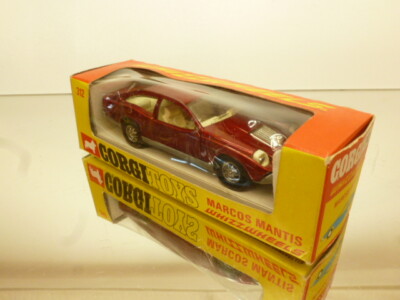 CORGI TOYS 312 MARCOS MANTIS - RED 1:43 GOOD CONDITION - IN BOX