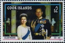 Cook Islands 1997 - Golden Wedding Anniversary - MNH