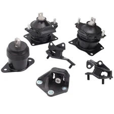 6PCS Engine Motor & Transmission Mount Set For 2003-2007 Honda Accord 2.4L Auto