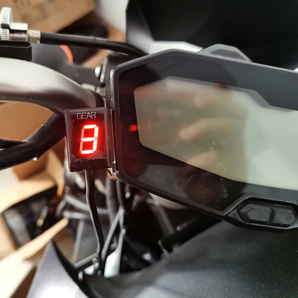 For Yamaha YZF R6S 2006-2009 YZF-R6 Motorcycle Rad LED 1-6 Gear Disply Indicator - Image 3 of 4