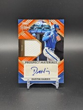 Dustin Harris 2022 Elite Extra Edition Prospect Materials Auto Parallel #'d /199