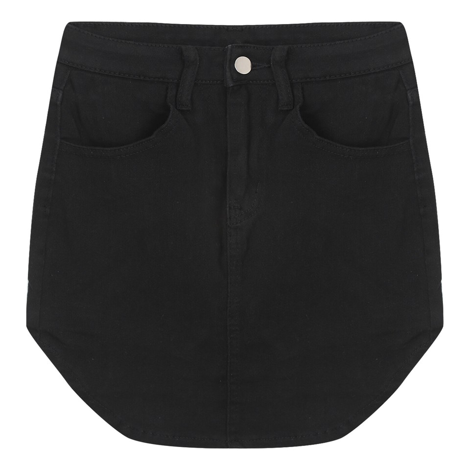 Womens Miniskirt Irregular Hem Dress Safety Shorts Skirts Stylish