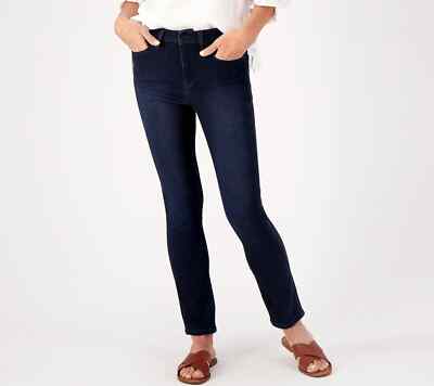 Laurie Felt Regular Silky Denim Easy Skinny Jeans-Indigo-4X-NWT-A544341