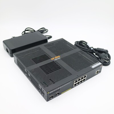 HPE Aruba 2930F JL258A 8G PoE+ 2SFP+ Layer 3 AOS Managed Ethernet