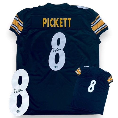 Kenny Pickett Autographed SIGNED Game Cut Style Jersey Black