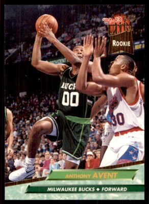 1992-93 Ultra Anthony Avent RC Milwaukee Bucks #295
