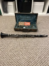 c.g. Conn Clarinet Vintage Never Used Reeds And Cork Grease Included