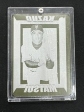 2004 Topps Pristine #121 Kazuo Matsui 1/1 Printing Plate