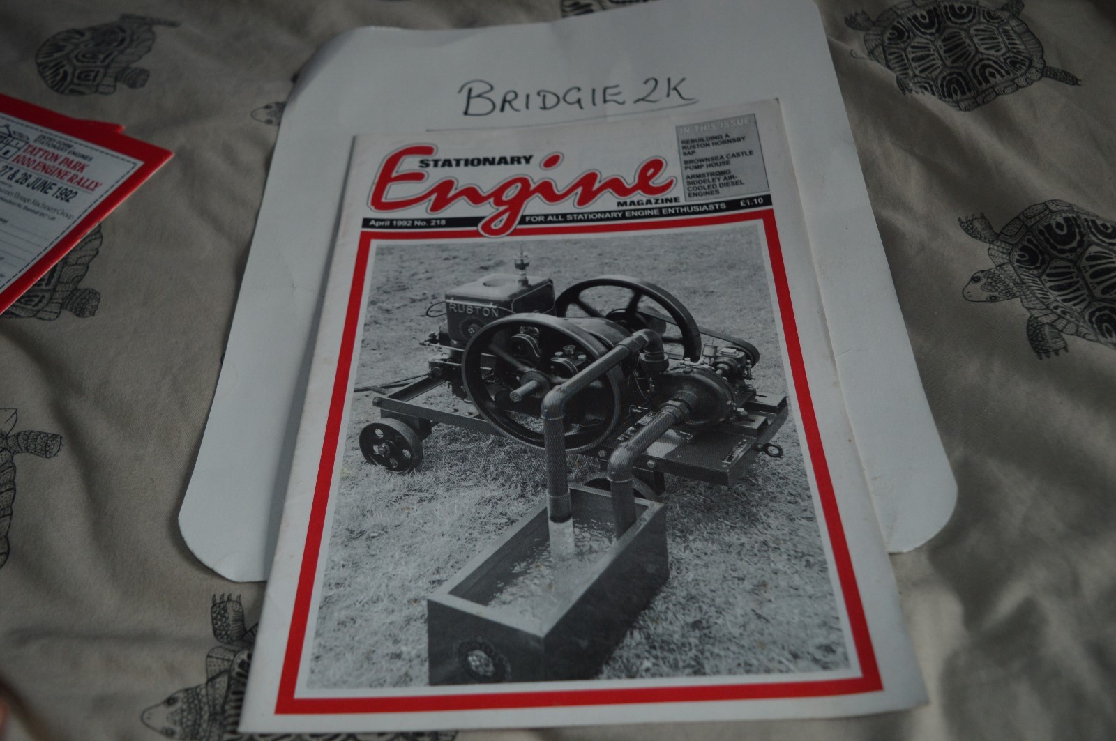 Stationary engine magazine SEM Stationary Engine Journals 1992 (Choose