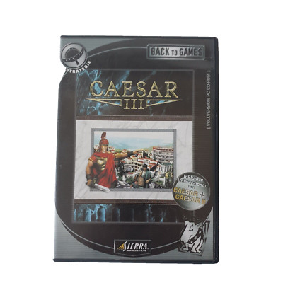 CAESAR III 3 - PC SPIELE SAMMLUNG - INKLUSIVE VOLLVERSIONEN VON CAESAR I & II