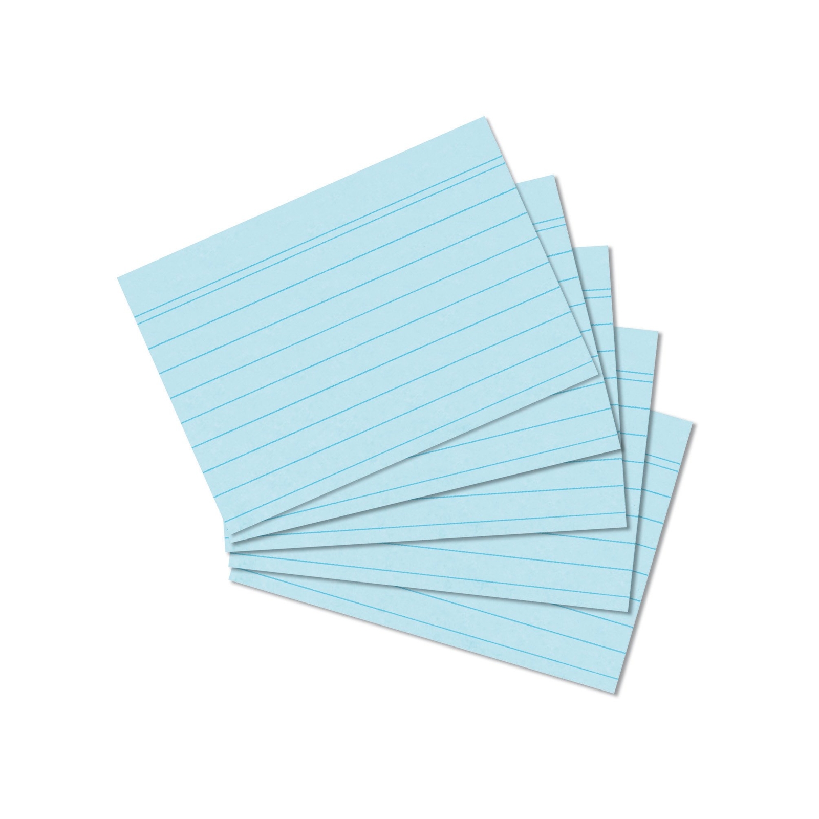 Herlitz Index Cards A7 A7 blue