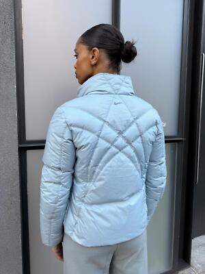 baby blue nike puffer jacket