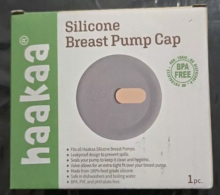 haakaa Lid Manual Breast Pump Silicone Cap Fits All Haakaa Pumps E12C