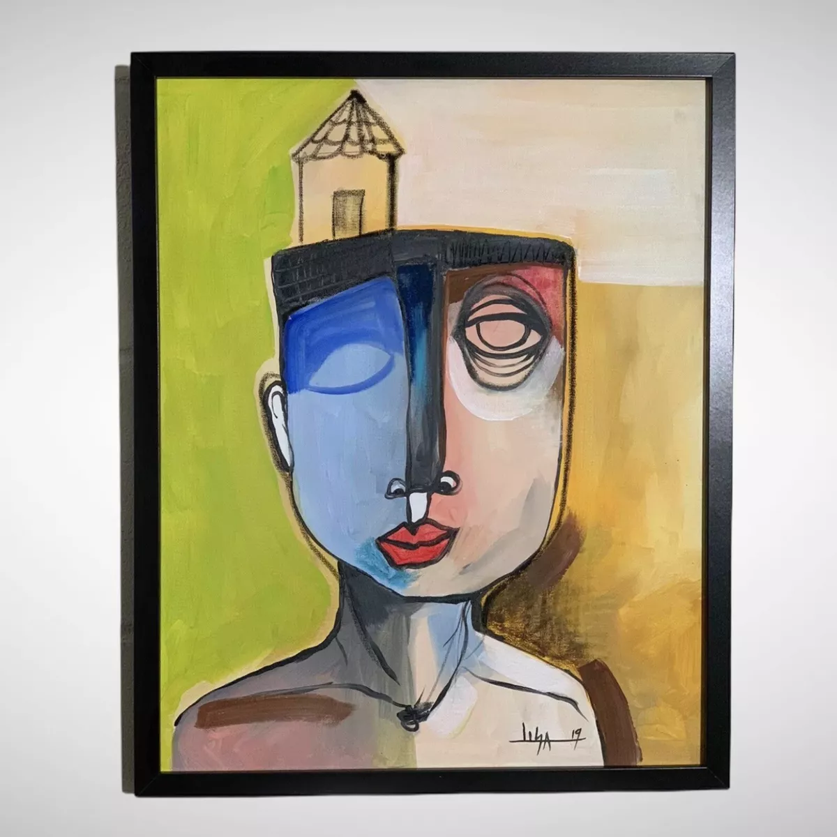 Oil pastels 2024 on canvas