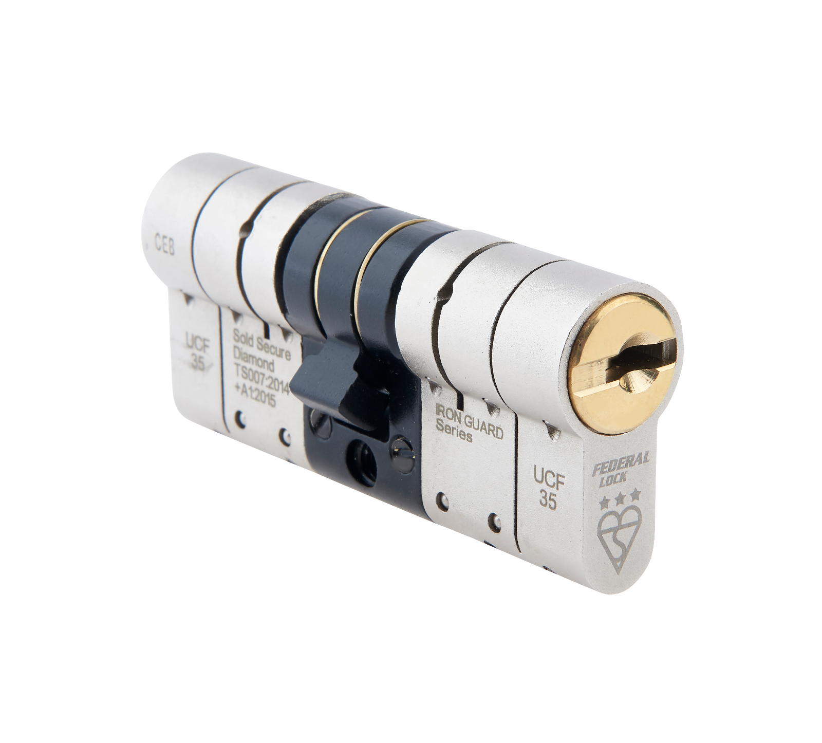 Upvc Euro Cylinder Lock Door HIGH SECURITY 3 Star Star SnapSafe Anti