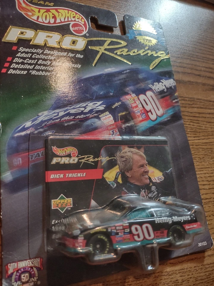 Hot Wheels Pro Racing 1998 primera edición #90 Dick Trickle Heilig-Myers 1:64 Foto 4 de 4