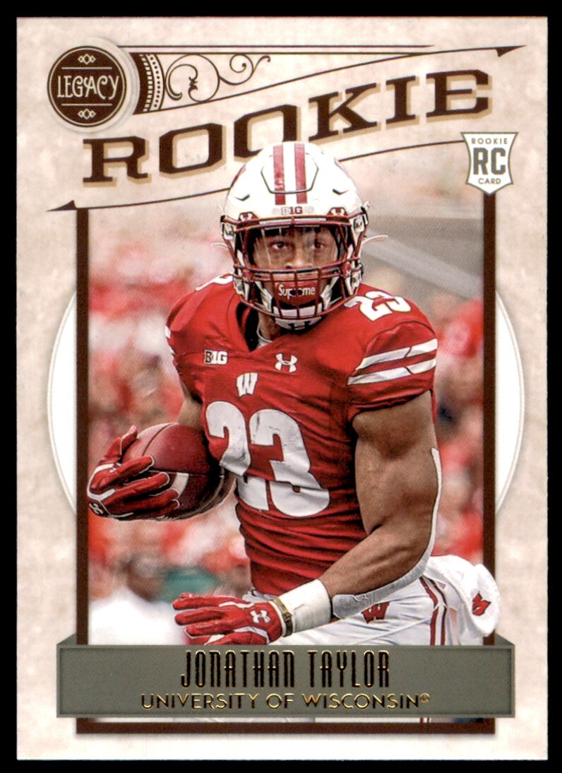 2020 Panini Legacy Jonathan Taylor Wisconsin Badgers #157 RC - QTY