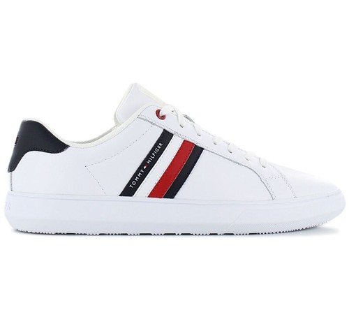 tommy hilfiger white essential sneaker trainers